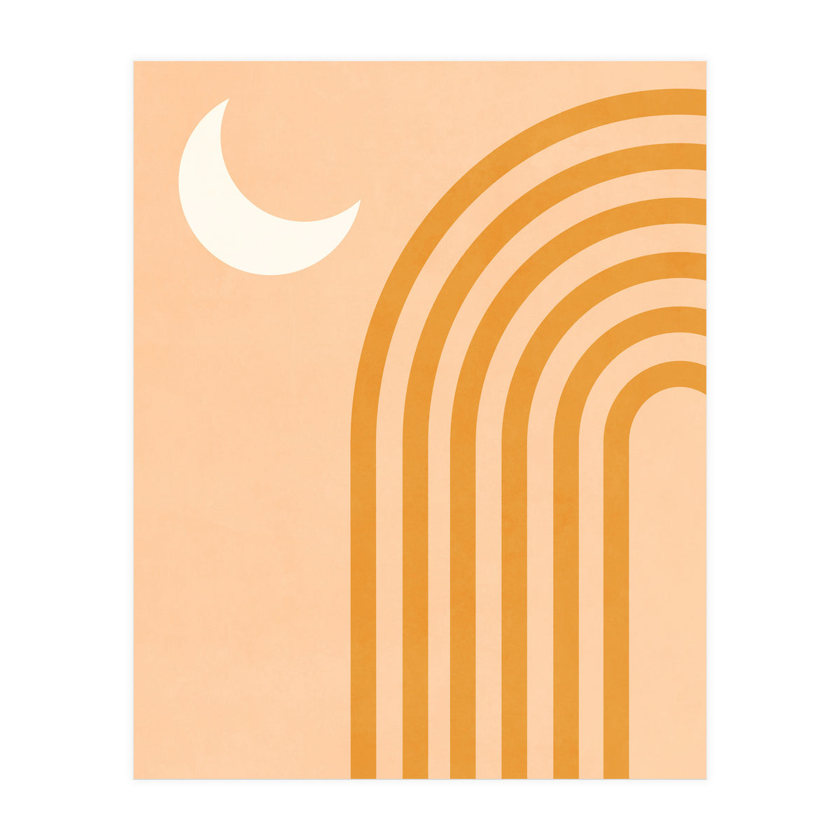 ARCHES AND MOON (Print Only)