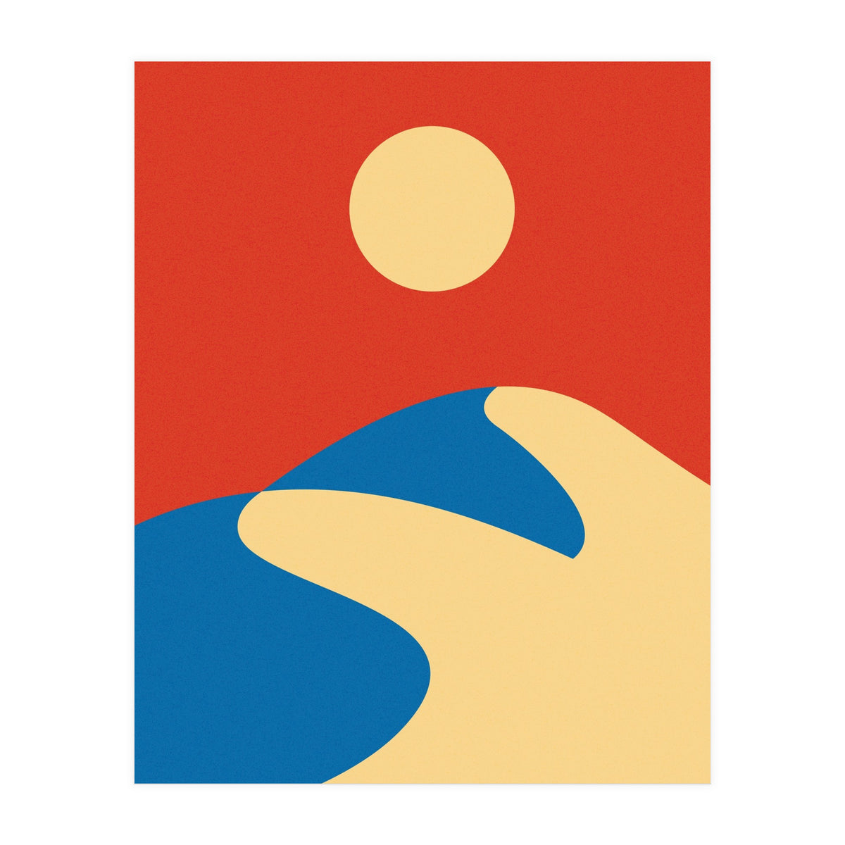 Mid Century Sahara Desert (Print Only)