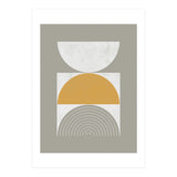 Mid-Century Modern No.29 - Woodblock Print (Print Only) thumbnail