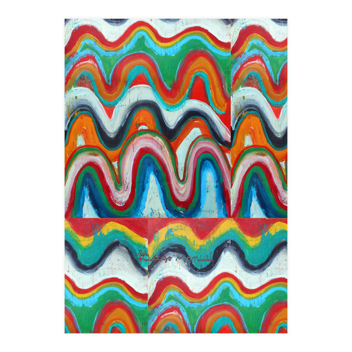 Pop Abstract A 5 (Print Only)