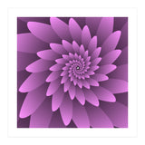 3 D Floral Modern Pink Art (Print Only) thumbnail