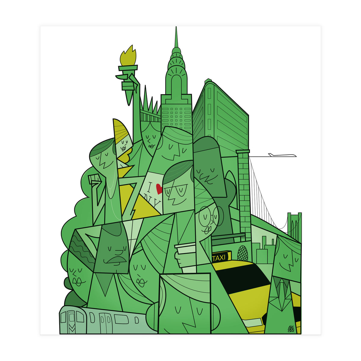 New York (Print Only)