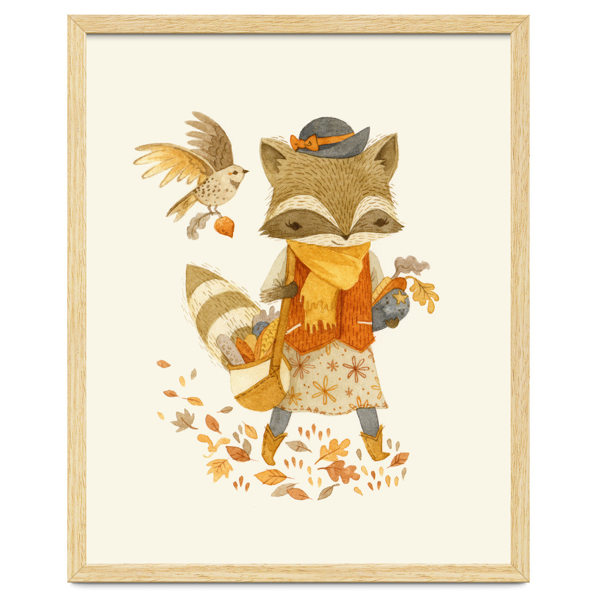 Rebecca The Radish Raccoon