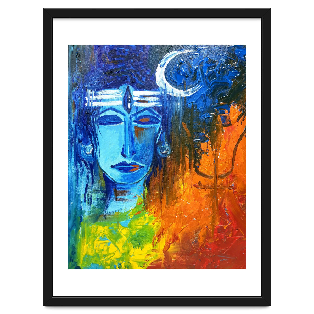 Abstract Shiva