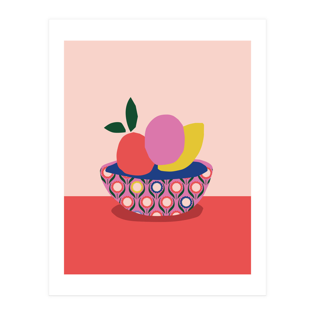 Fruits In Basket Rgb  (Print Only)