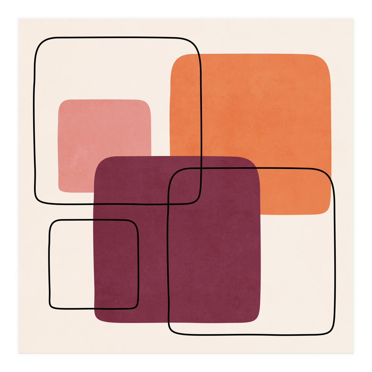 SQUARE SHAPES - RL01 (Print Only)