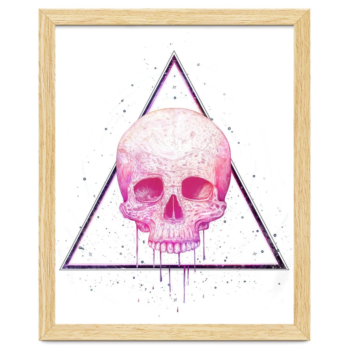 Skull In Triangle
