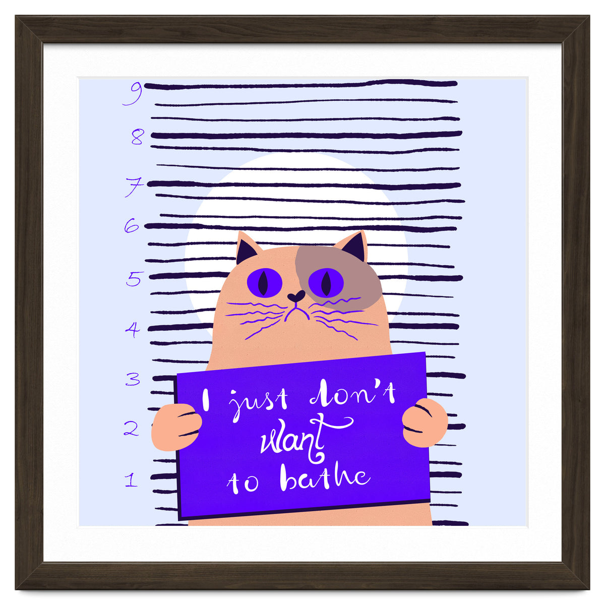 I just don't want to bathe