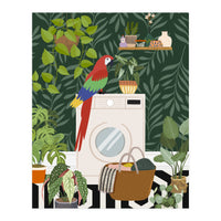 Tropical Laundry Room (Print Only)