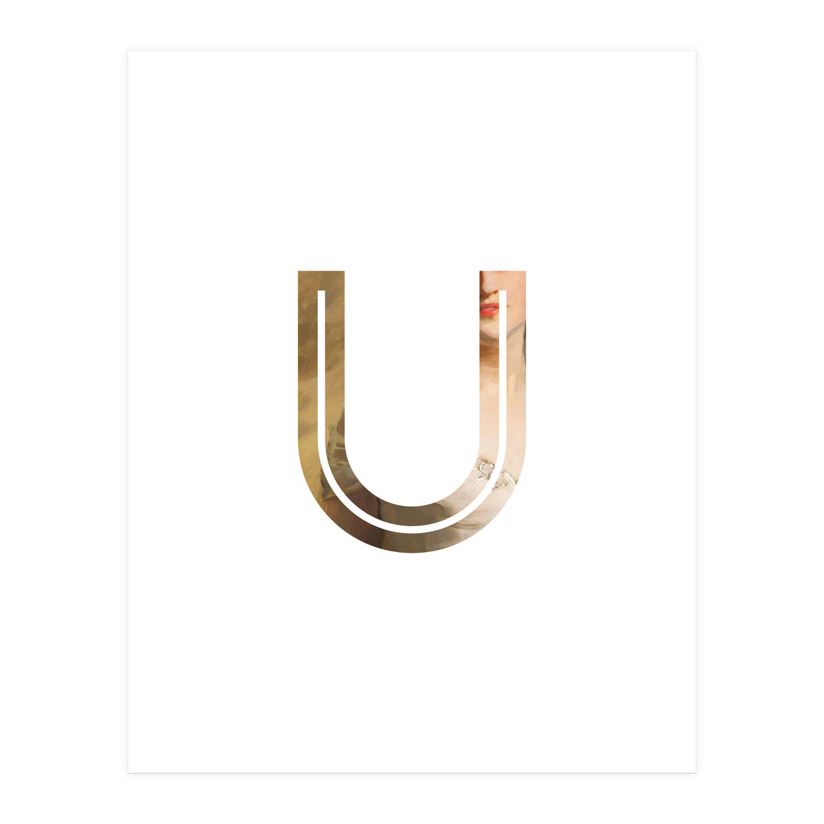 Letter U - (Impress) (Print Only)