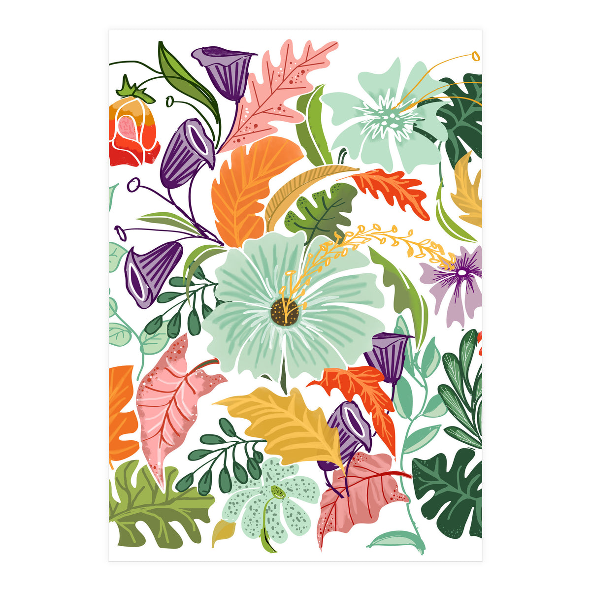 Hello Tropical (Print Only)
