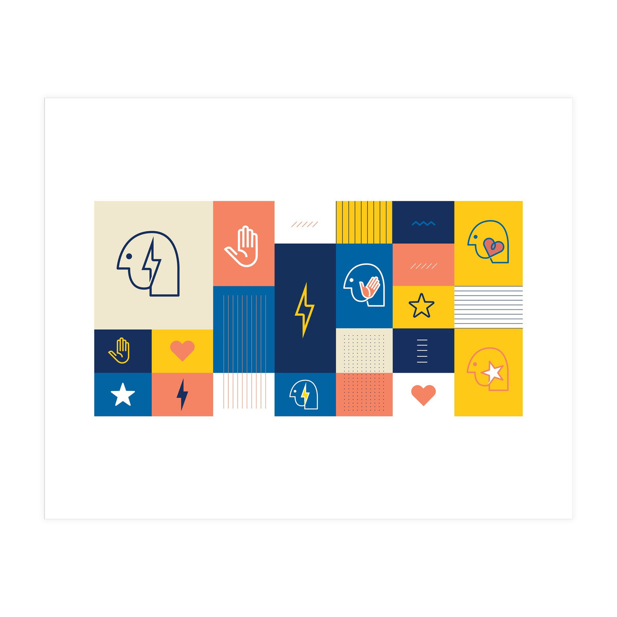 Heads & Icons (Print Only)