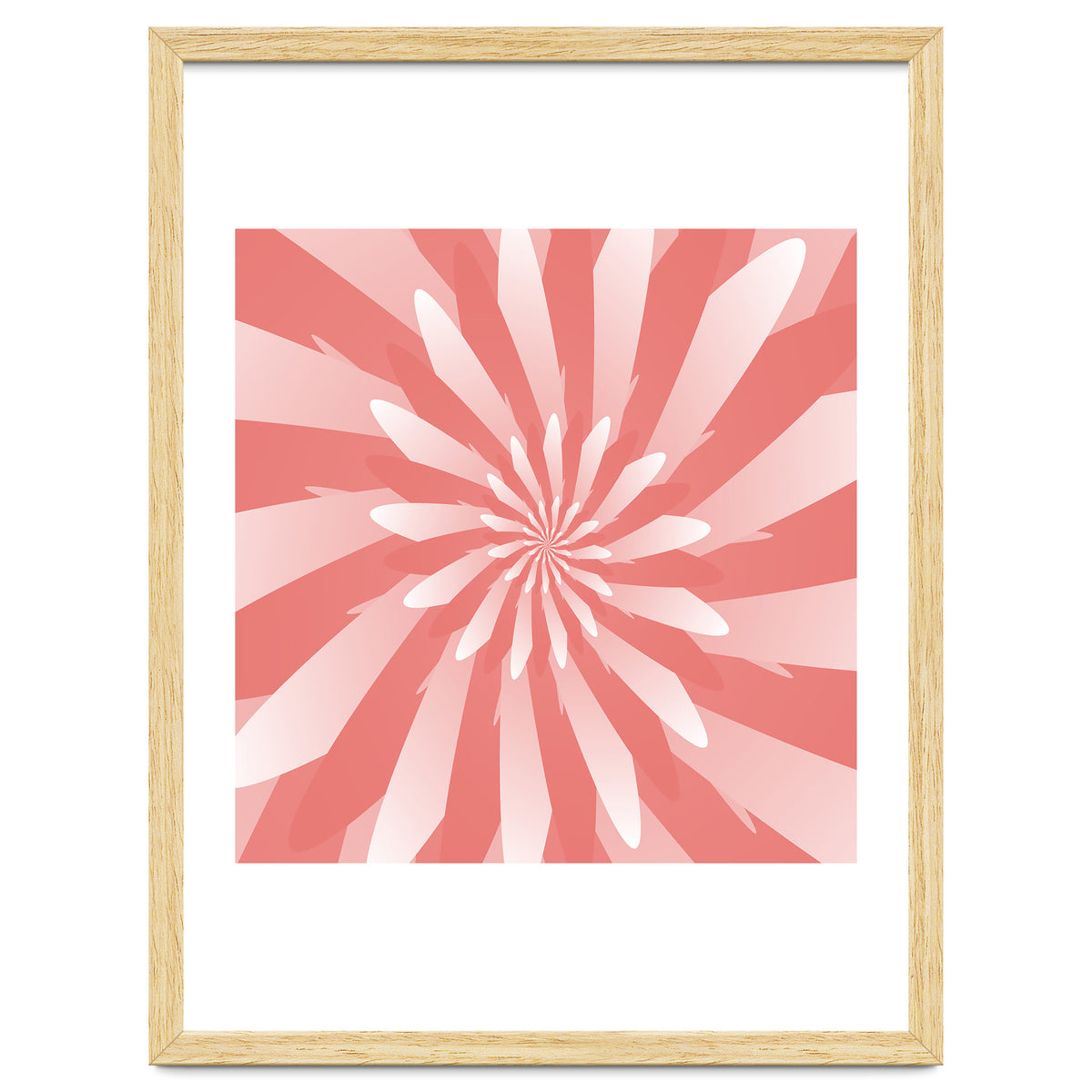 Flower Pattern Spiral