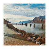 Ducks on Lake Garda, Italy. (Print Only) thumbnail