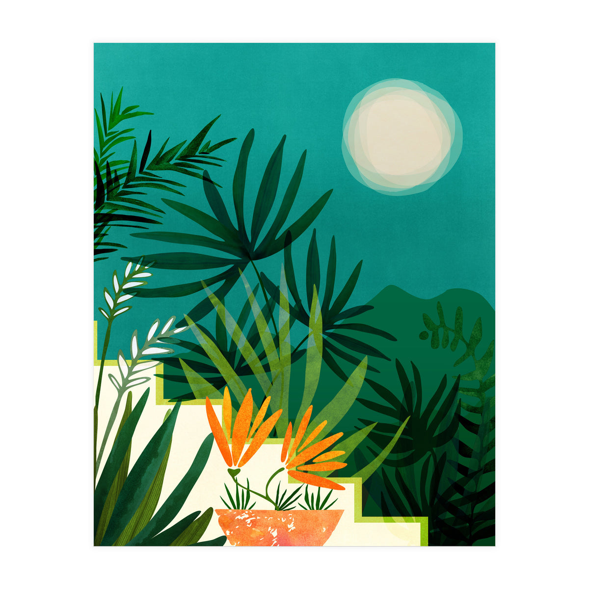 Tropical Moonlight (Print Only)