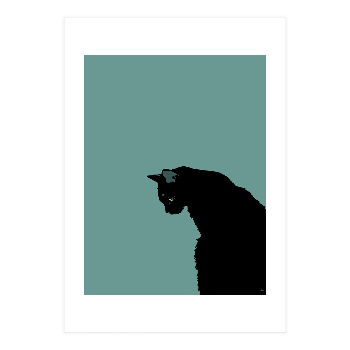 Blue Cat (Print Only)