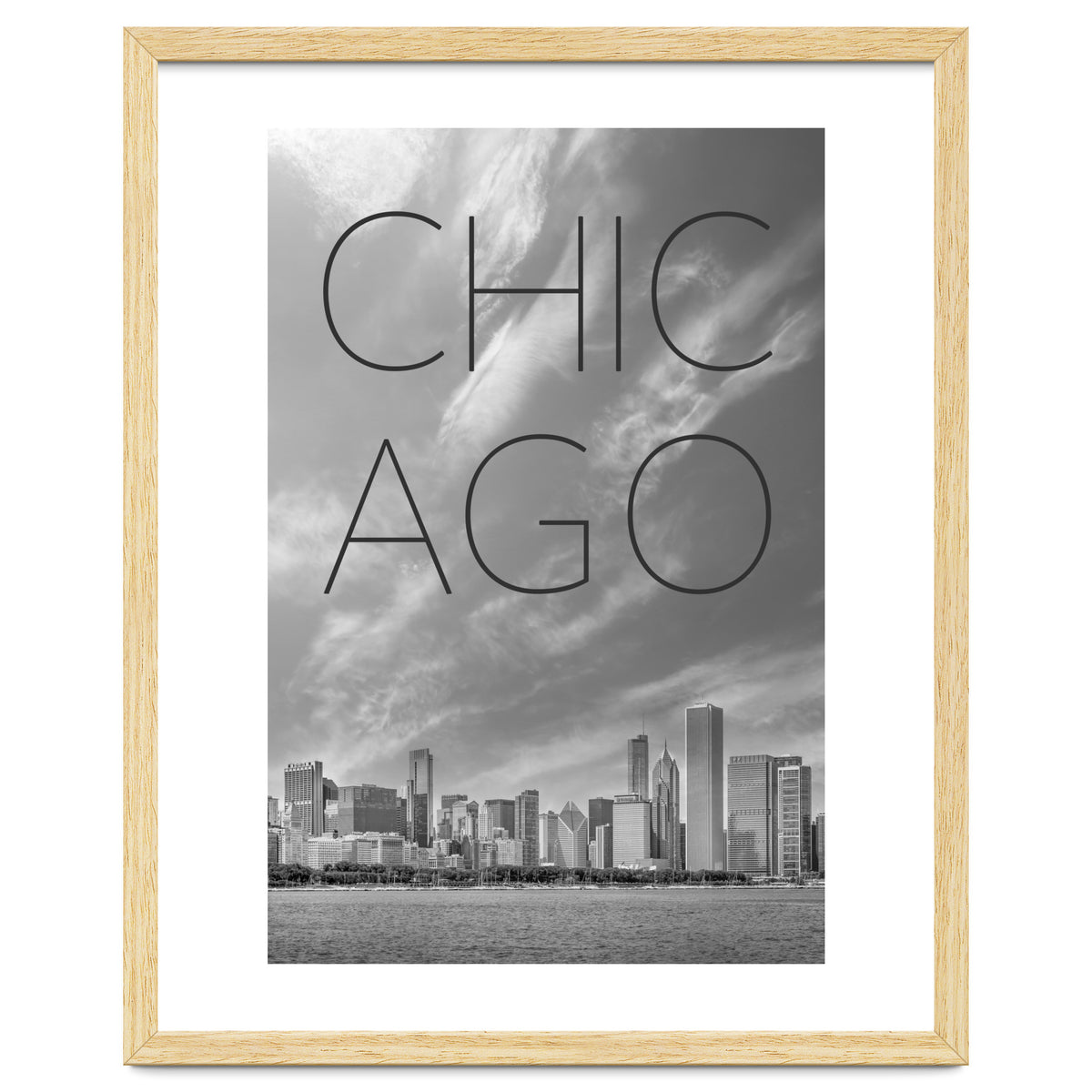 CHICAGO Skyline | Text