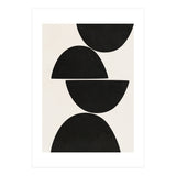 ABSTRACT AND GEOMETRIC SHAPES 04BW (Print Only) thumbnail