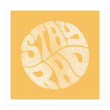 Stay Rad (Yellow) (Print Only) thumbnail