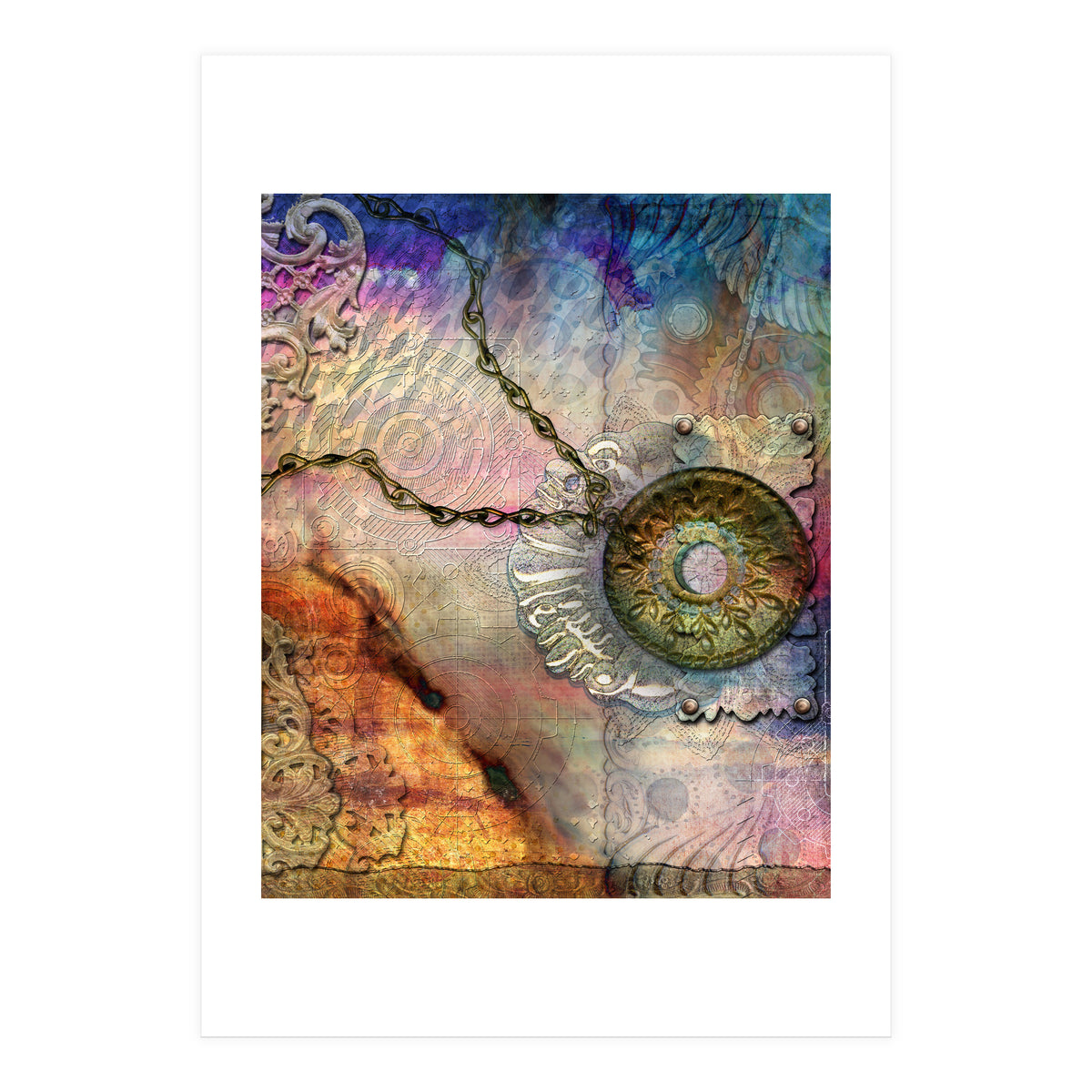 Textured Past (Print Only)