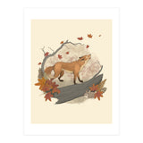 Fox And Rabbit (Print Only) thumbnail