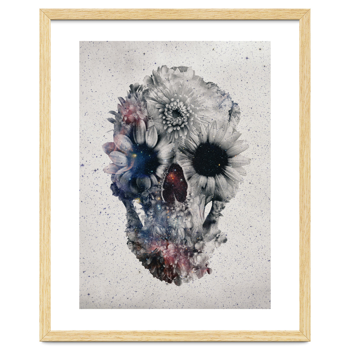 Floral Skull 2