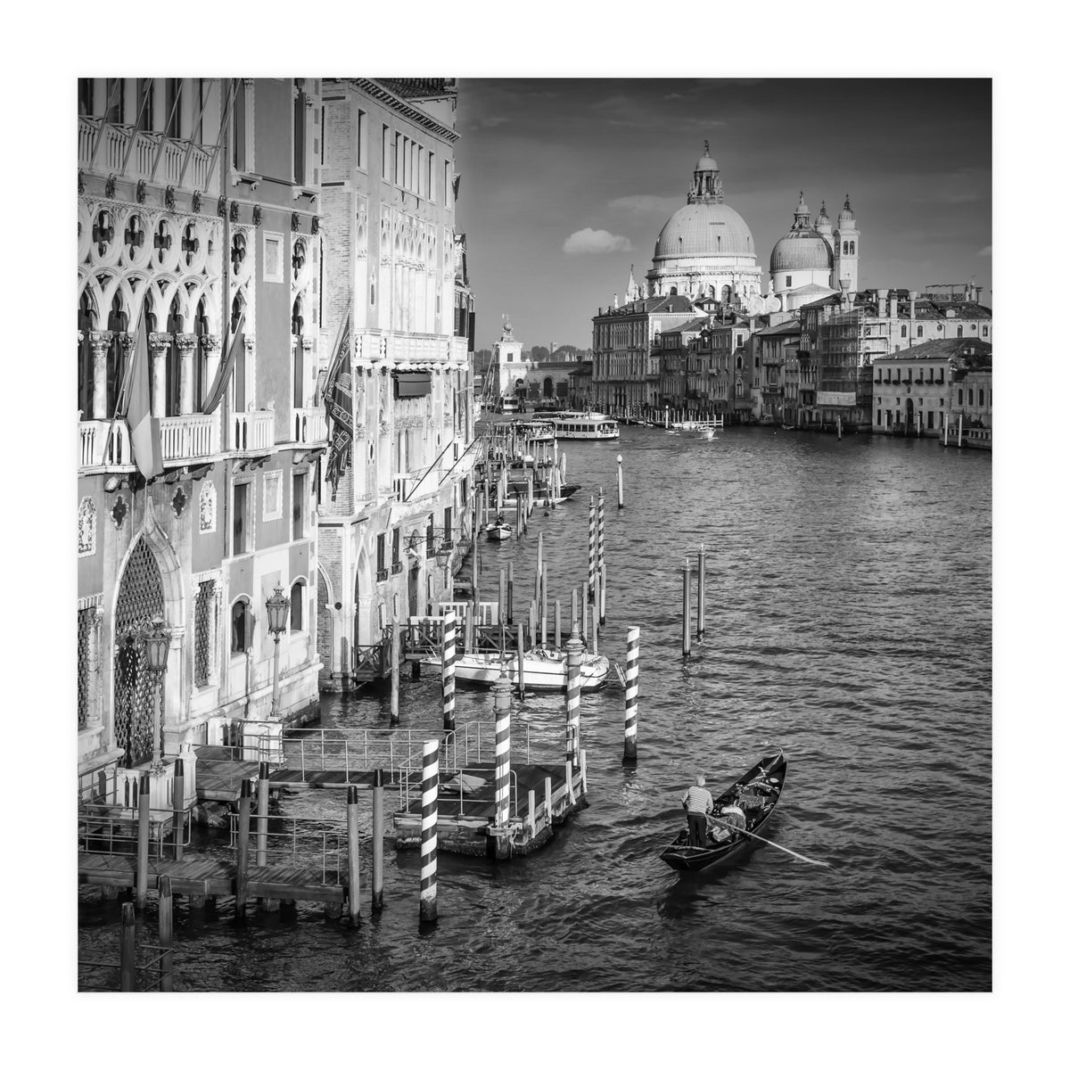 VENICE Canal Grande & Santa Maria della Salute  (Print Only)