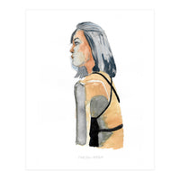 Untitled #13 - Woman in profile (Print Only)
