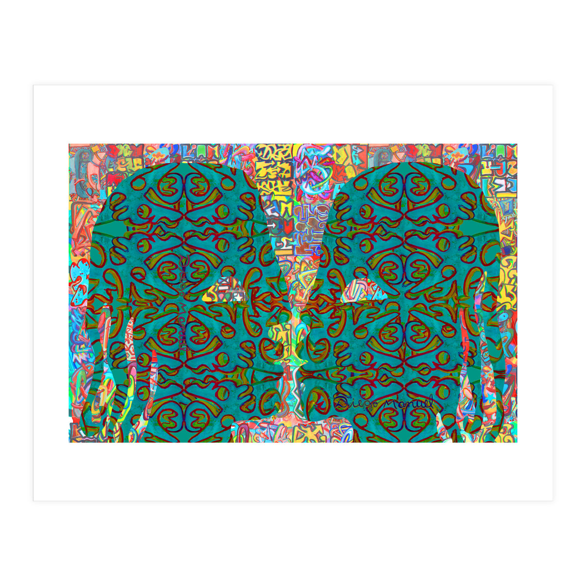 Abstracto Pop Nuevo B11 (Print Only)