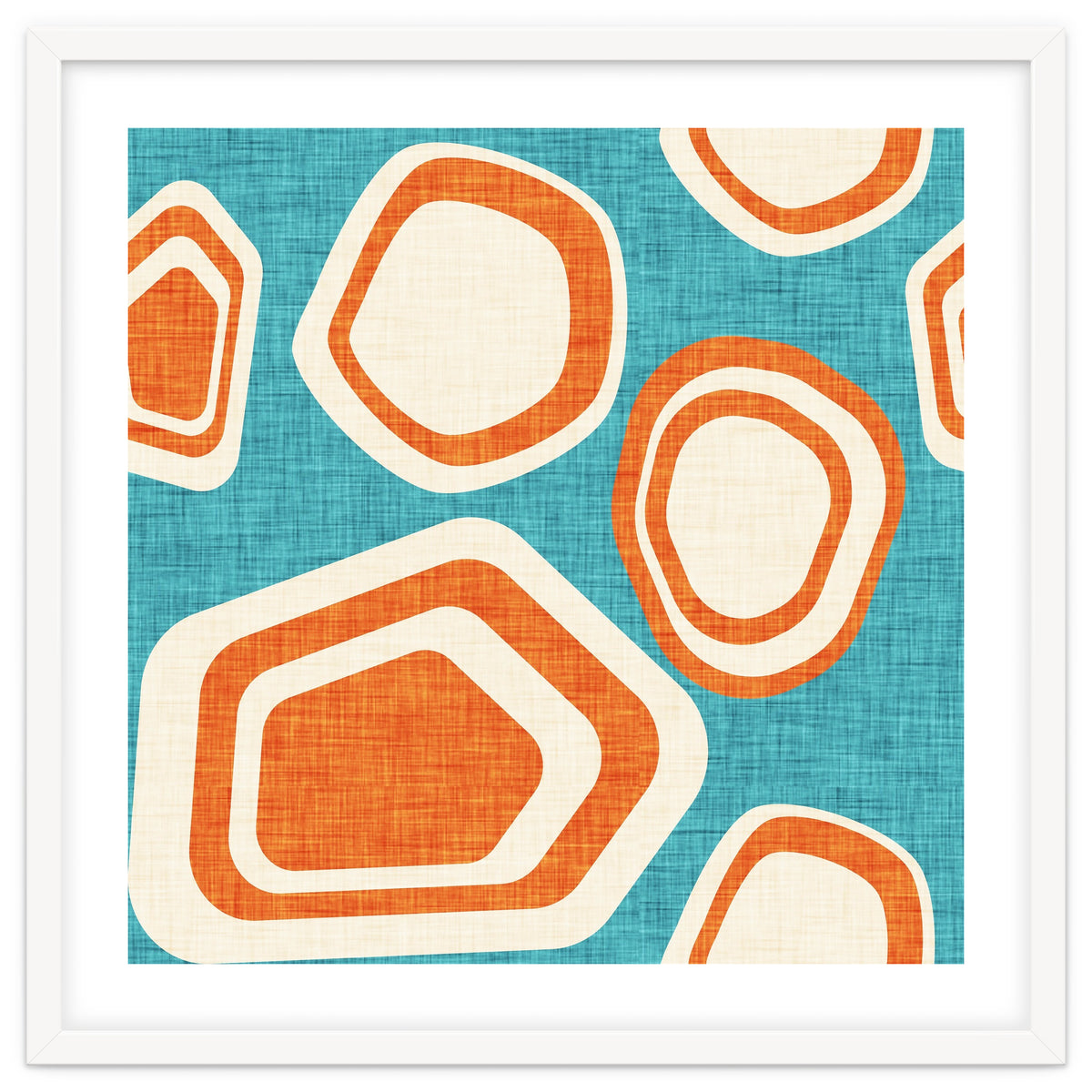 Day At The Lake Blue Orange