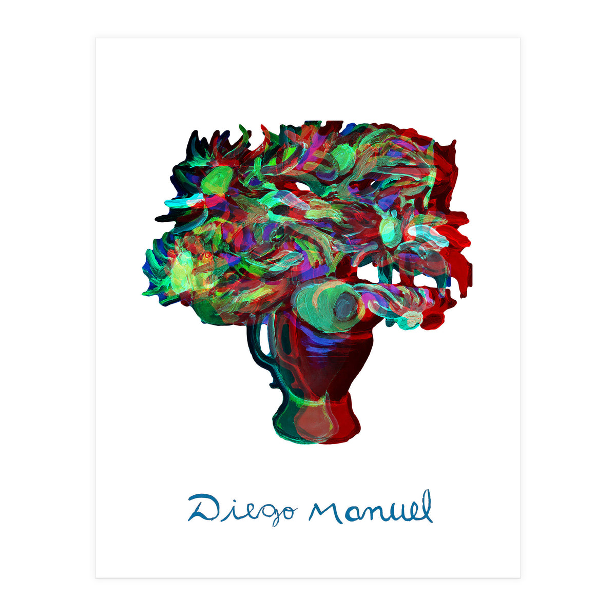 Florero Fondo 1 (Print Only)