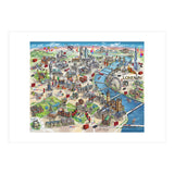 London Map Illustration (Print Only) thumbnail