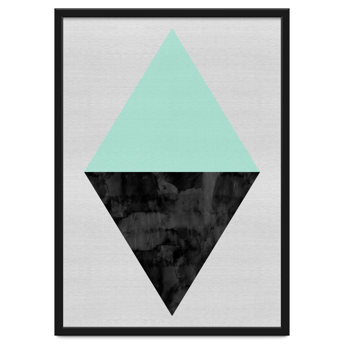 Geometric Watercolor III