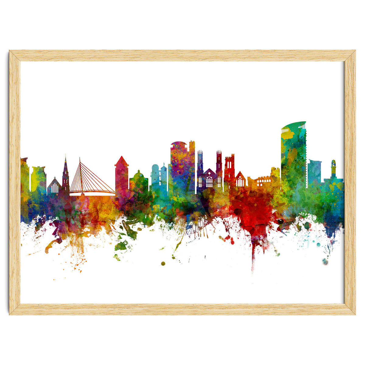 Swansea Wales Skyline