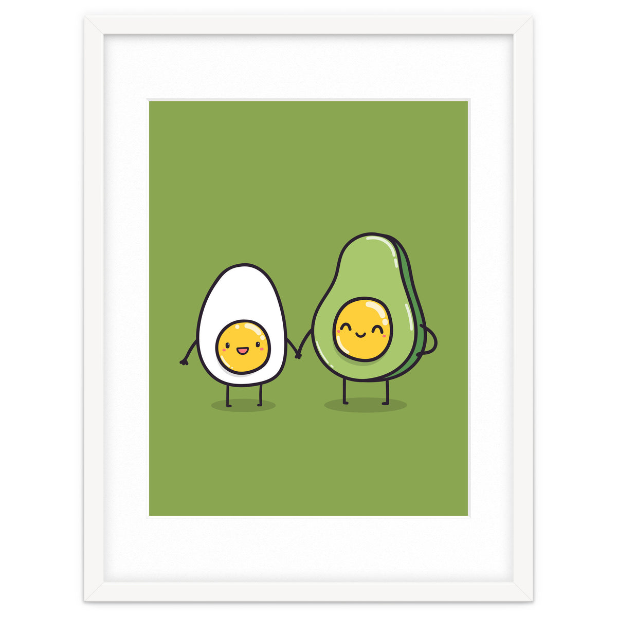 Egg Avocado best friends