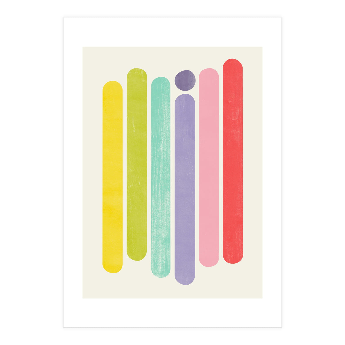 Rainbow Stripes (Print Only)