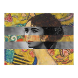 Klimt's Lady With A Fan & Elizabeth Taylor (Print Only) thumbnail