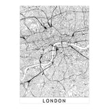 London White Map (Print Only) thumbnail