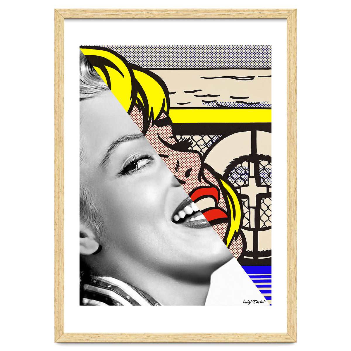 Lichtenstein's Sailboat Girl & Marylin Monroe