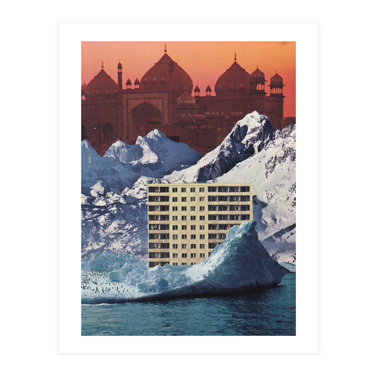 Penguin Village (Print Only)