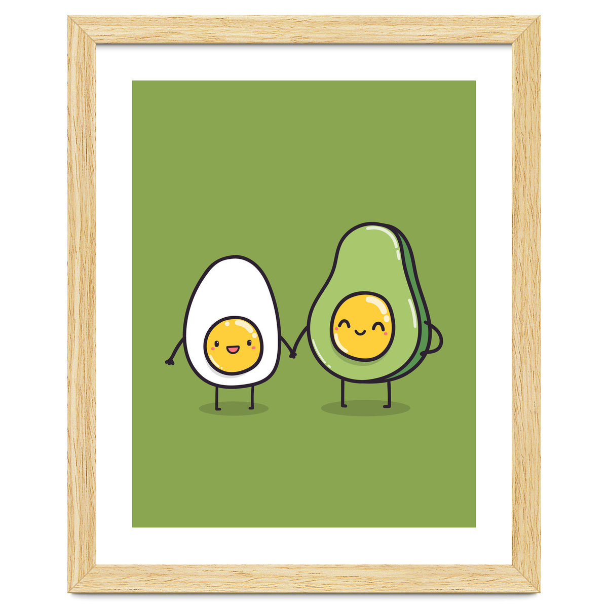 Egg Avocado best friends