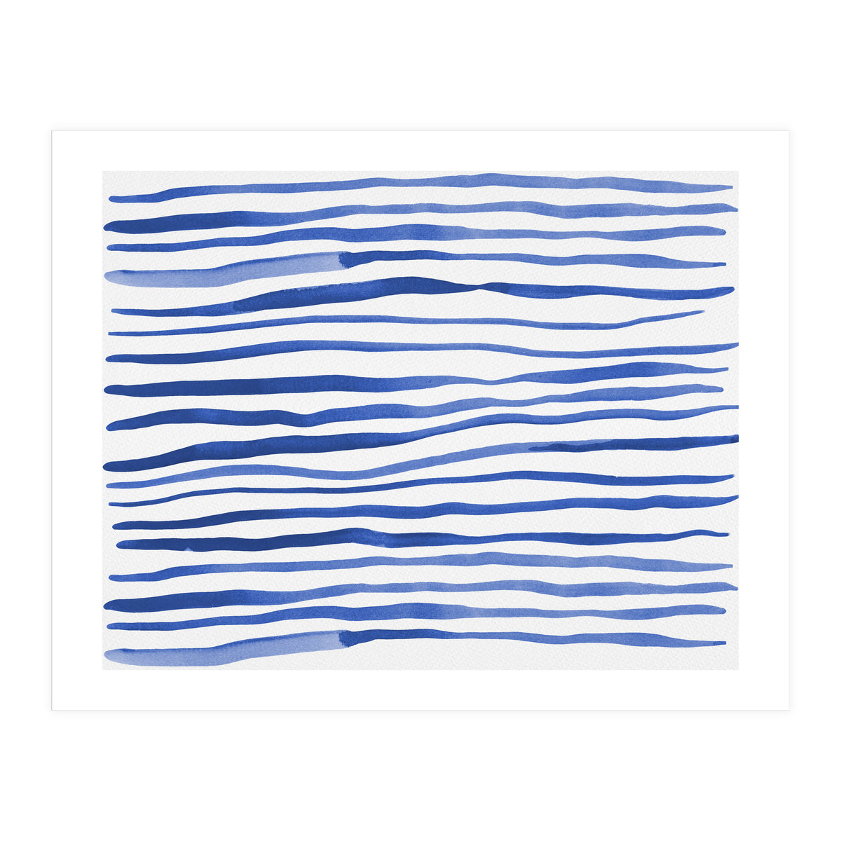 Irregular blue lines pattern (Print Only)