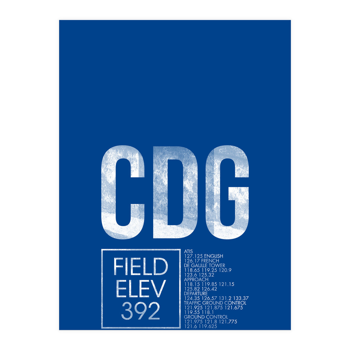 Paris CDG Atc (Print Only)