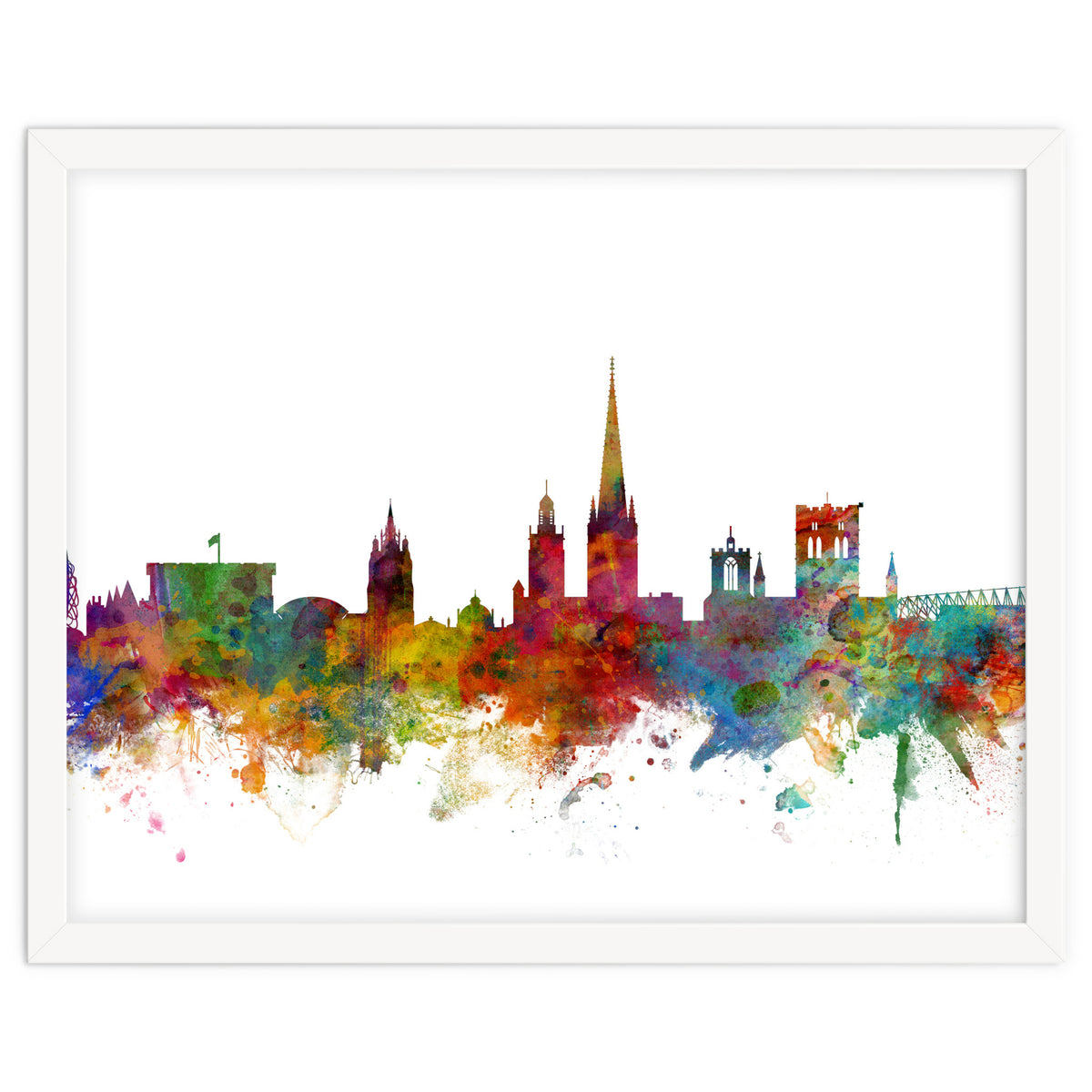 Norwich England Skyline