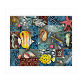 Sea Life Collage (Print Only) thumbnail