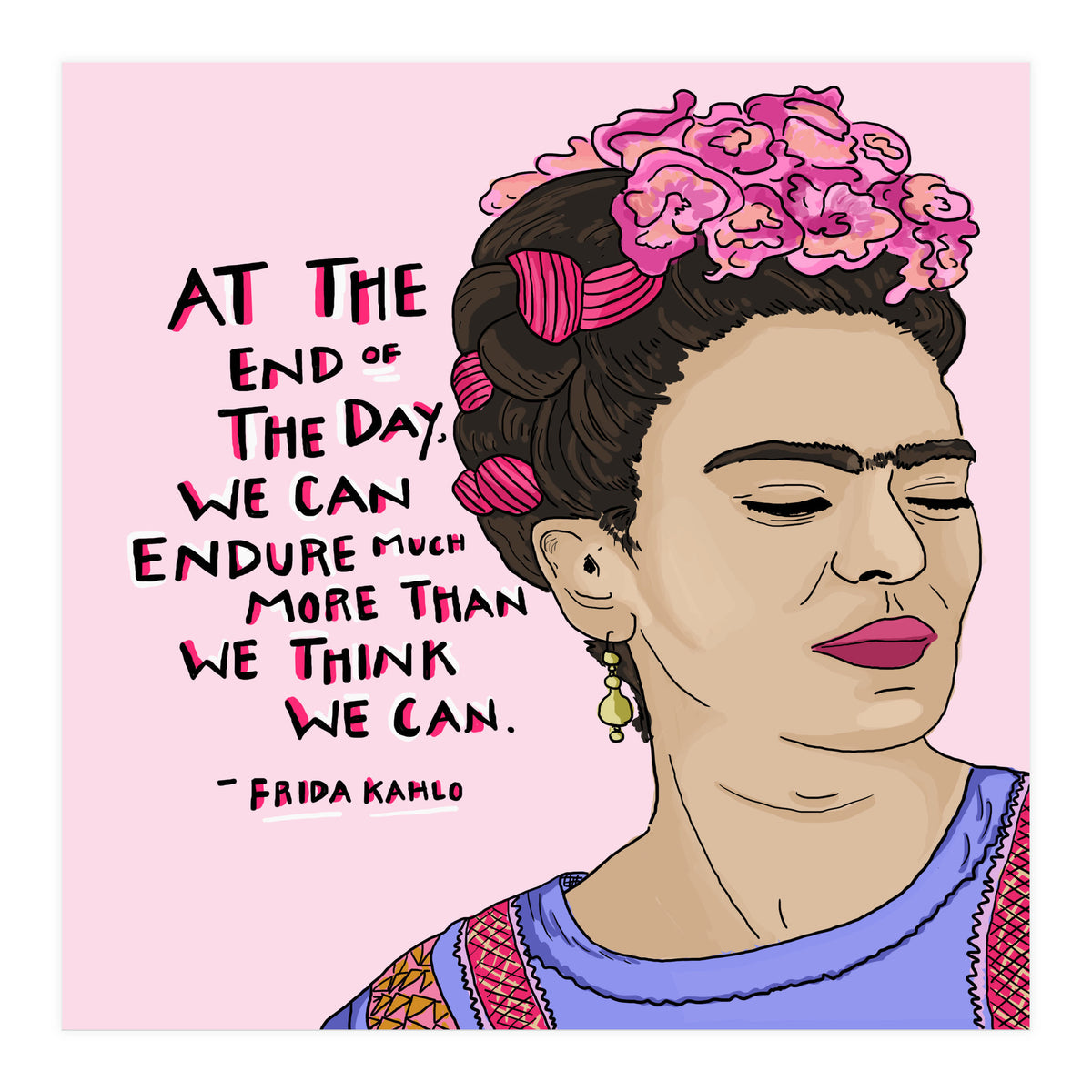 Fridha Kahlo (Print Only)