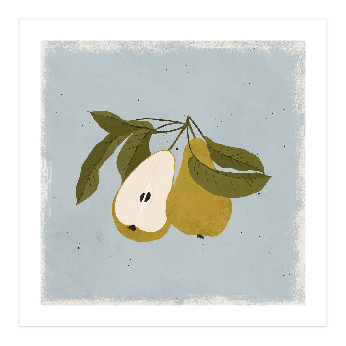Pair Of Pears (Print Only)