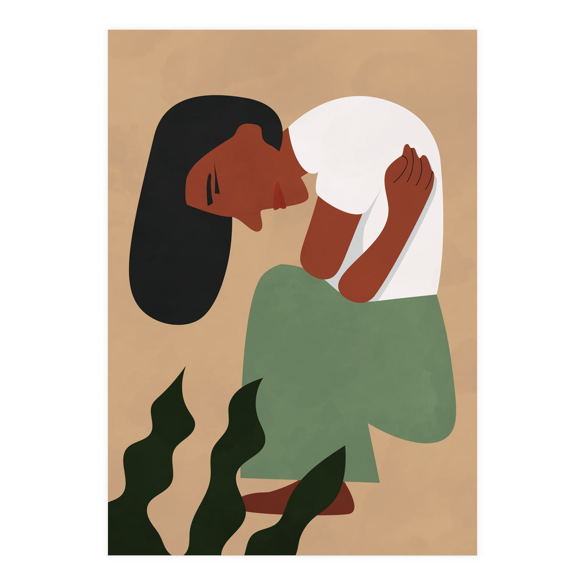 Sad Woman (Print Only)