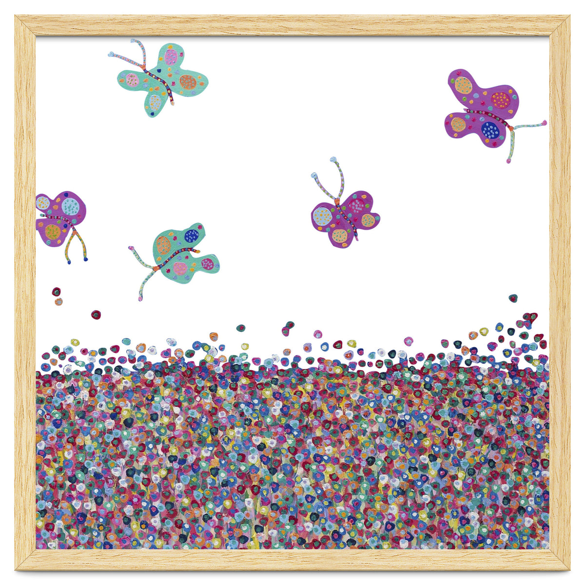 Butterflies Are Free (white)