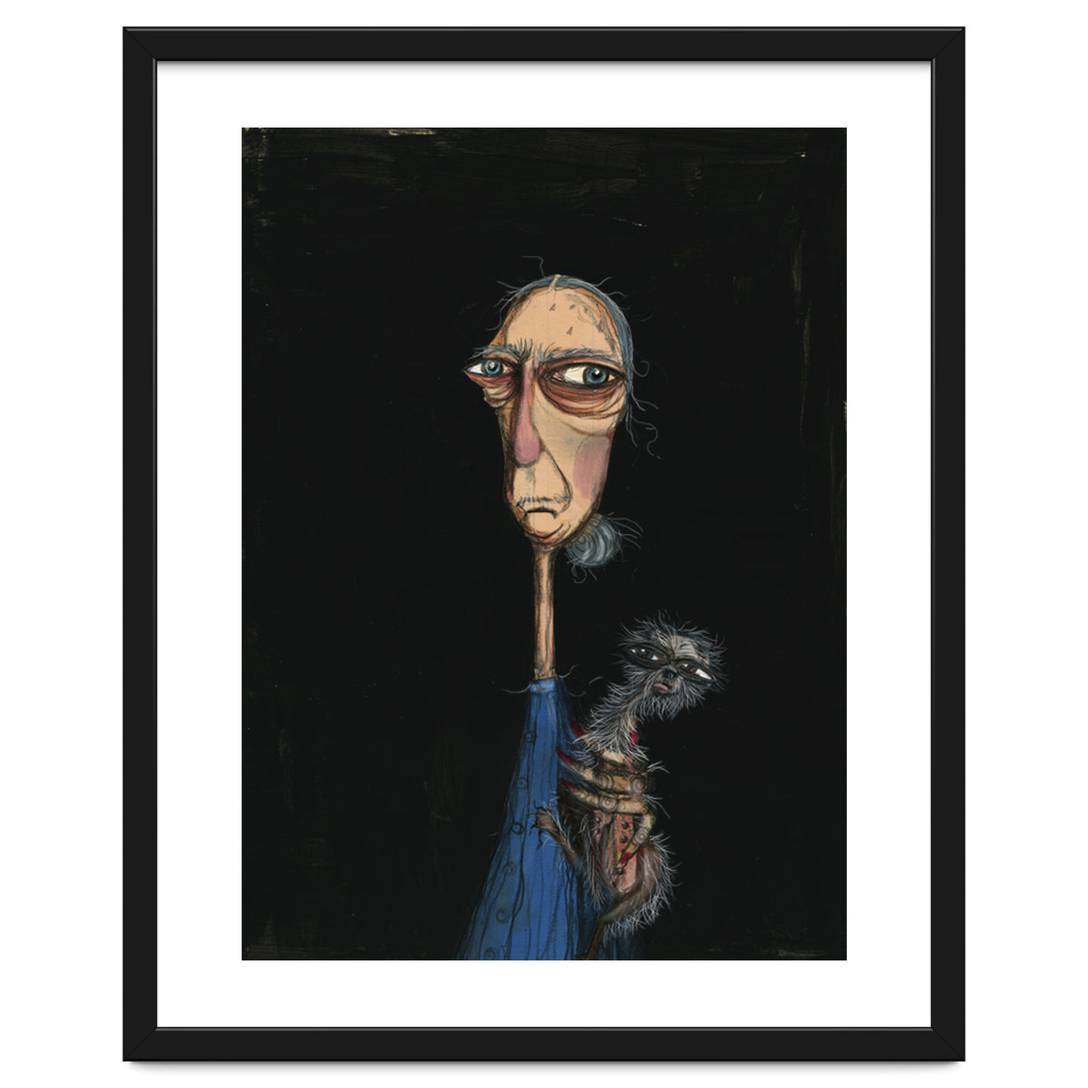 Woman Holding A Chihuahua